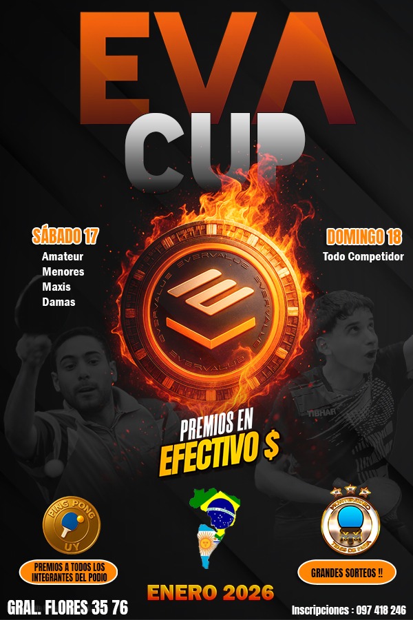 EVA CUP!!! Primer Torneo del Año!!!